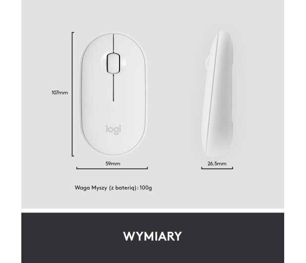 LOGITECH MK470 Wireless Offwhite - 625245 - zdjęcie 14